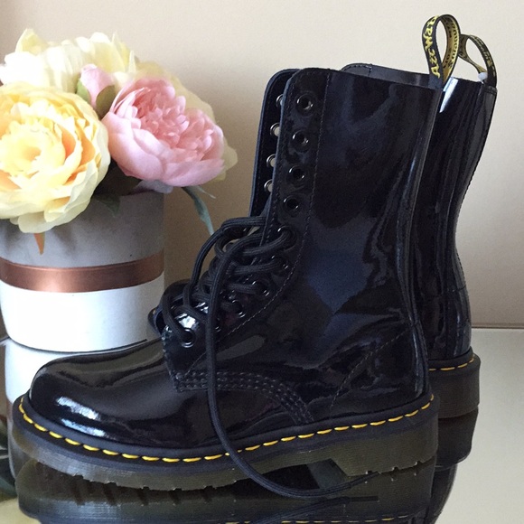 MARC JACOBS for Dr. MARTENS Patent Leather Boots - Picture 5 of 7